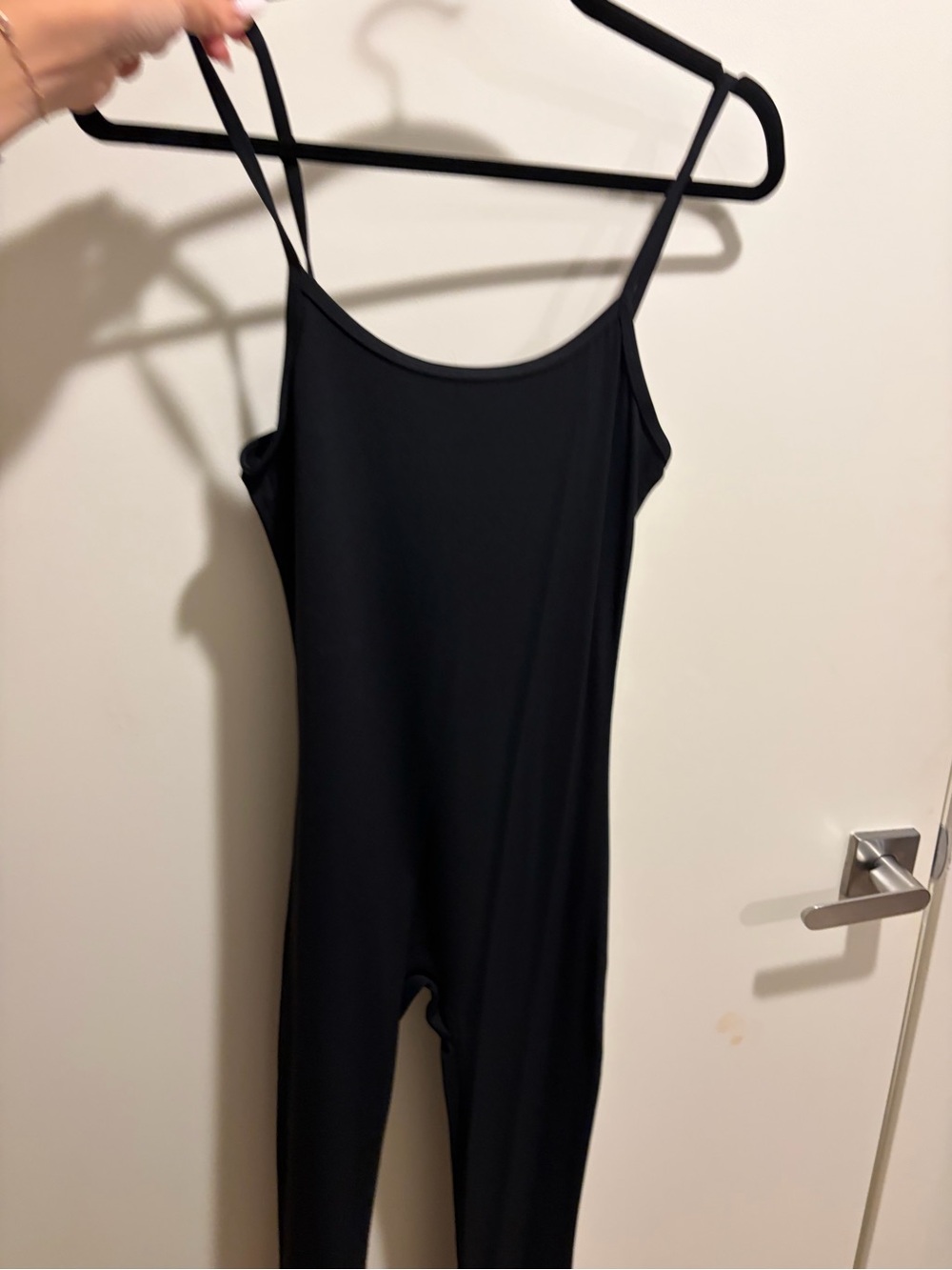 Black Sleeveless Jumpsuit - Classic Slim Fit